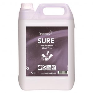 Sure Antibac Hand WashFree fertőtlenítő szappan, 5 liter