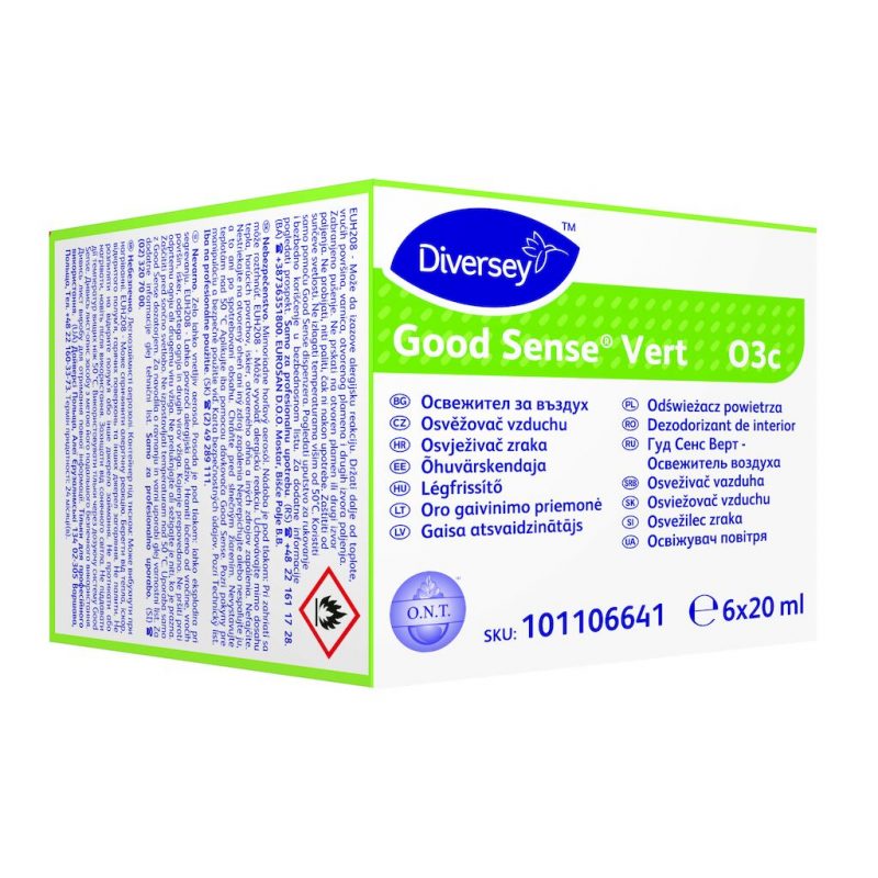 Good Sense Vert utántöltő illatosító és szagsemlegesítő patron O1c, 2*6*20 ml