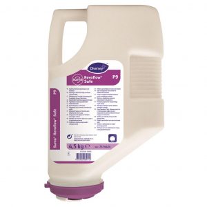 Suma Revoflow Safe P9 gépi mosogatószer erős zsíroldó- és folteltávolító hatással, 4,5 kg