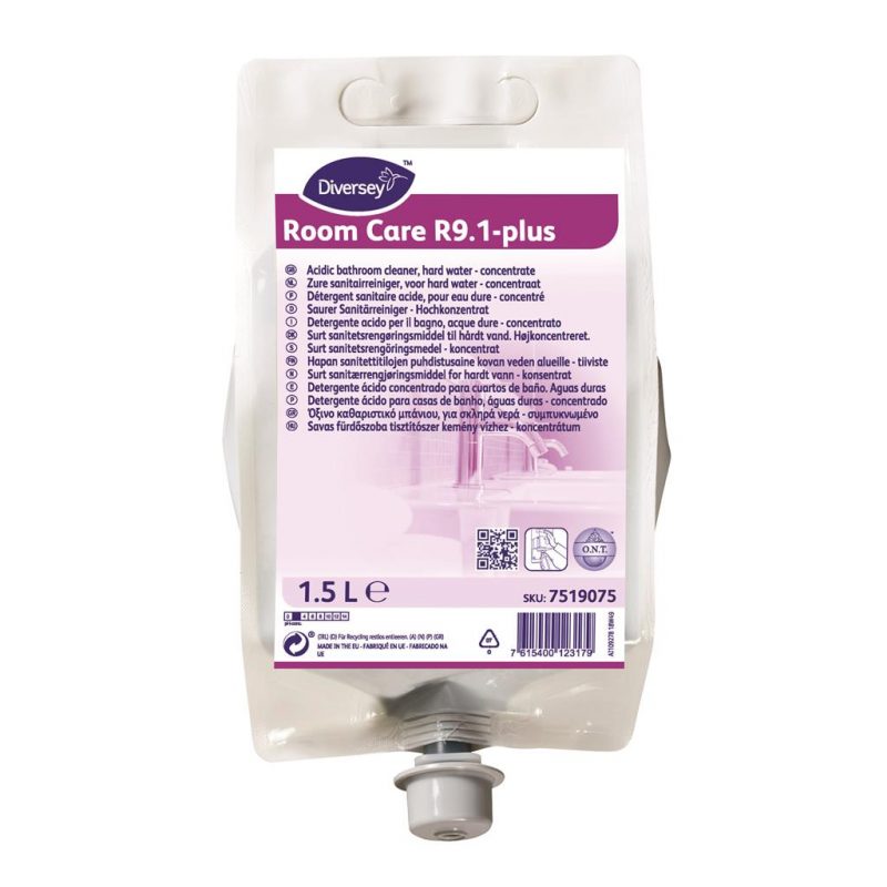 Room Care R9.1 Plus citromsavas tisztítószer koncentrátum kemény felületekhez, 1,5 liter