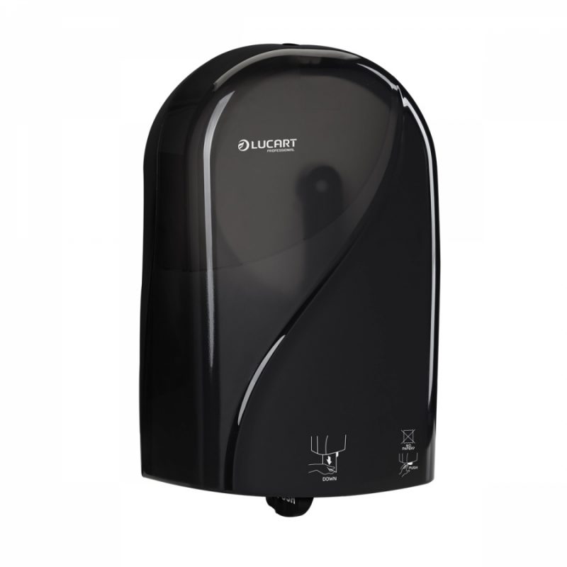 Lucart Identity Autocut automata toalettpapír adagoló, fekete