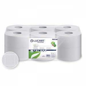 Lucart Eco 19 J toalettpapír, 12 tekercs/csomag