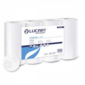 Lucart Strong 3.150 toalettpapír, 8 tekercs/csomag