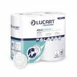 Lucart Aquastream 4 toalettpapír, 4 tekercs/csomag