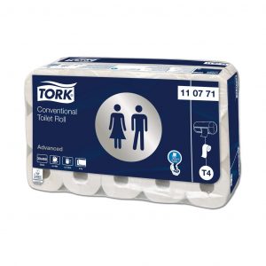 Tork Advanced kistekercses toalettpapír, 2 rétegű, 30 tekercs/csomag