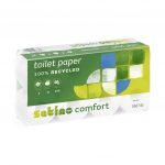 Wepa Satino Comfort hófehér toalettpapír, 8 tekercs/csomag