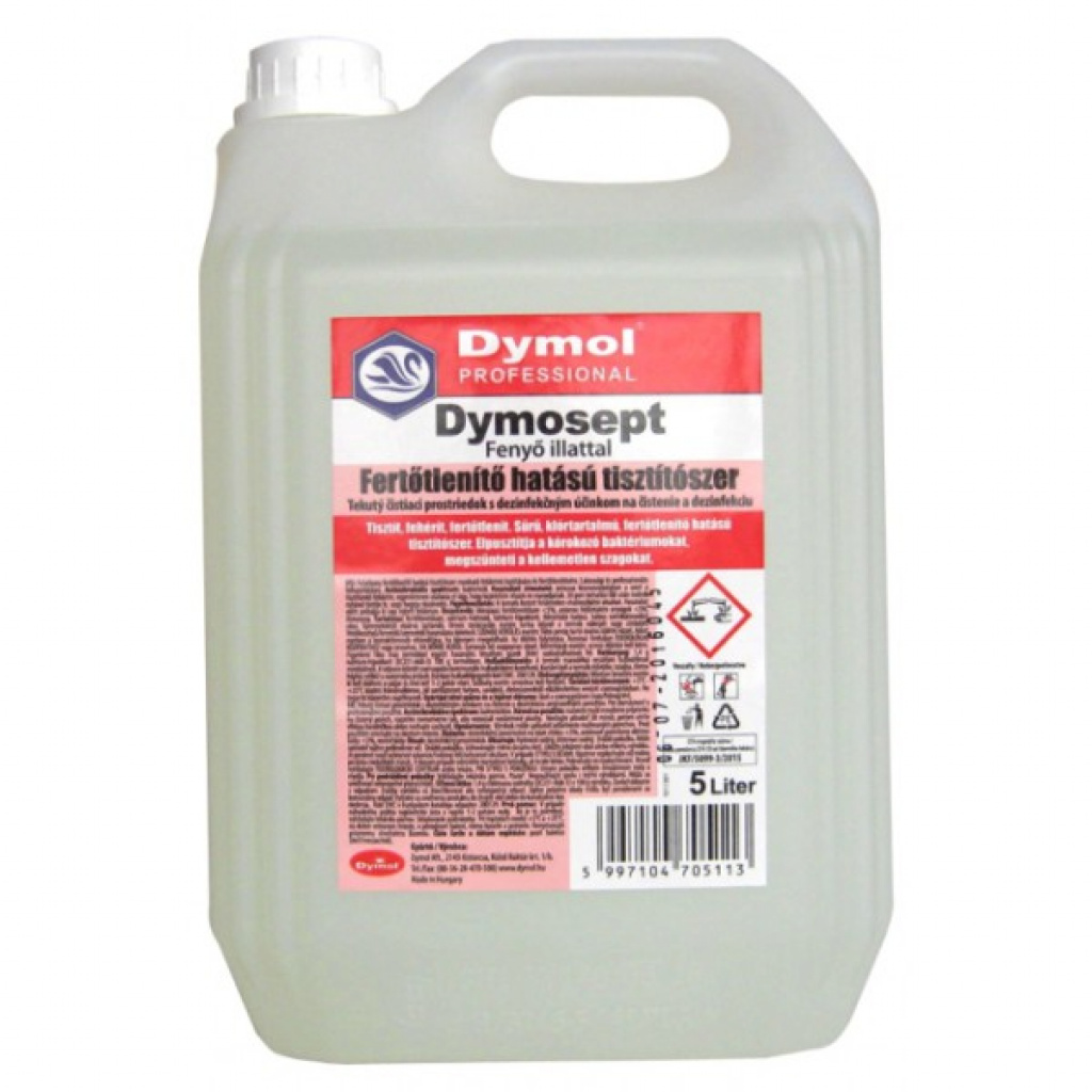 Dymosept fertőtlenítő tisztítószer, fenyő, 5 liter