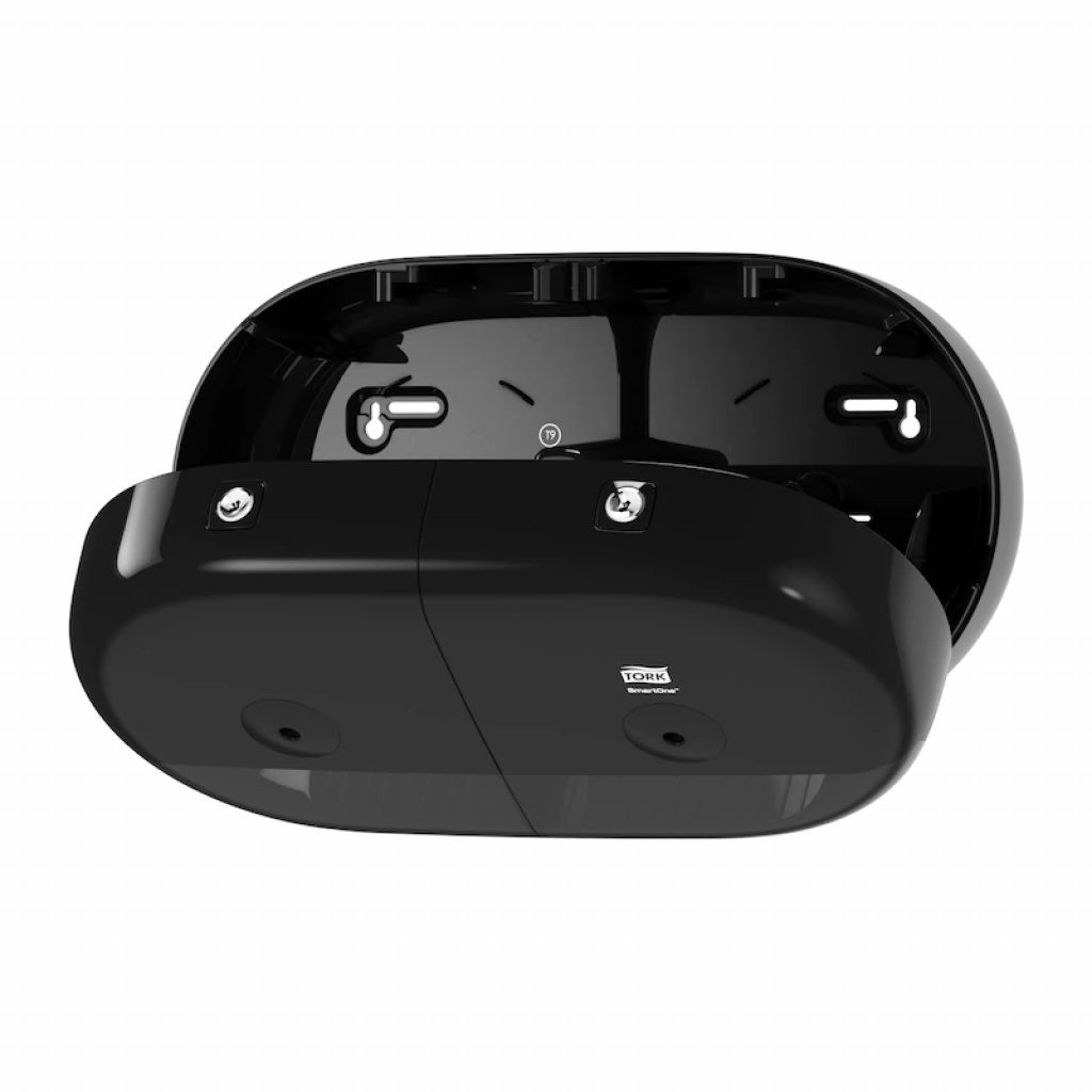 Tork SmartOne® Mini duplatekercses toalettpapír adagoló, fekete