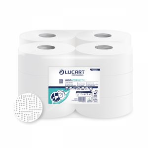 Lucart Aquastream 150 toalettpapír, 12 tekercs/csomag