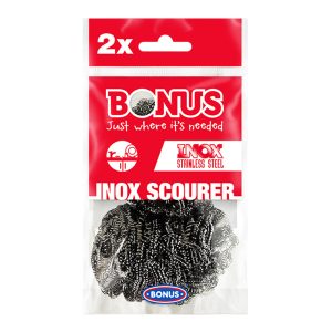 Bonus Inox spirál fémdörzsi, 2 db/csomag