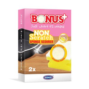 Bonus Plus karcmentes mosogatószivacs, 2 db/csomag
